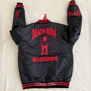 Men’s Death Row Jacket, Varsity, Bomber, Size XL, NEW
